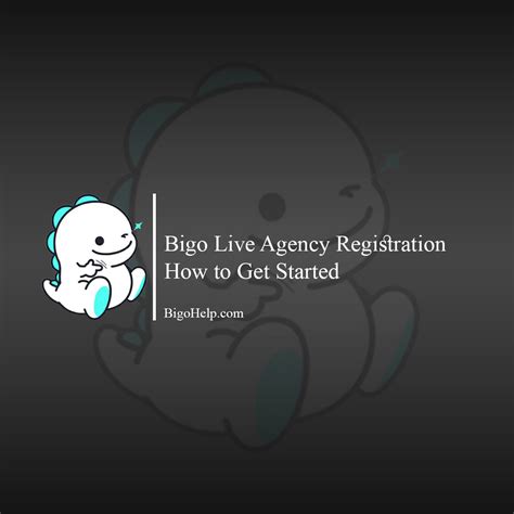 ligo live agency registration|Bigo Live Agency .